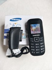 A+ Grade  Samsung GT-E1200  Black (Unlocked) Classic Bassic Button 2G Mobile