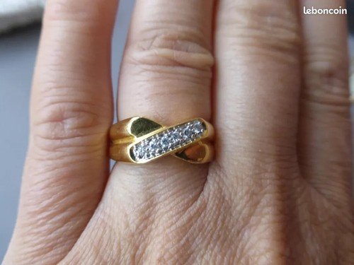Bague plaqué qualité - plaqué, or