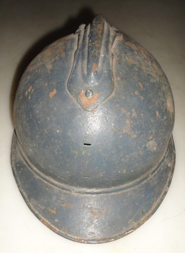 Casque helmet ww1 poilu bleu - casque,