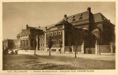 Carte mulhouse bains - carte,