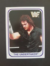 Rare Undertaker 1991 Rookie Merlin German Card WWE WWF WCW Wrestling -  104