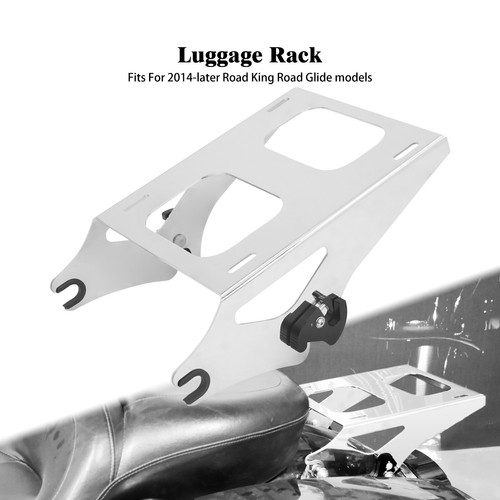 Chrome porte bagages amovible - chrome,