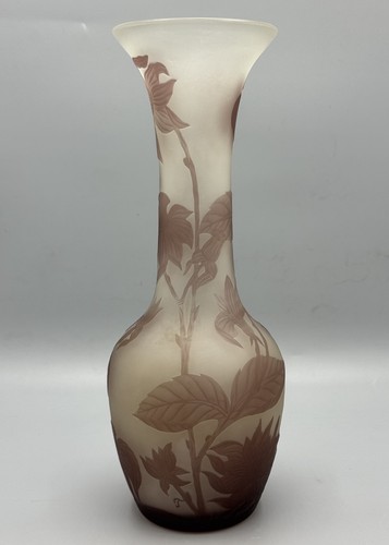 Vase pâte verre dégager - vase,