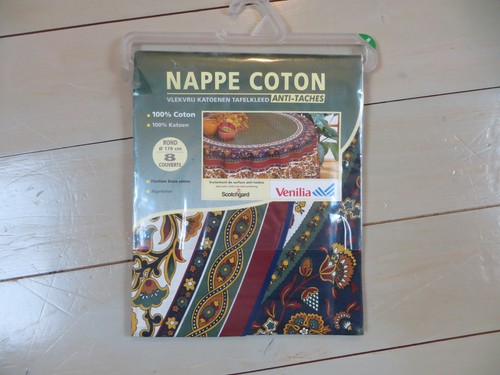 Nappe coton anti tache - , neuve
