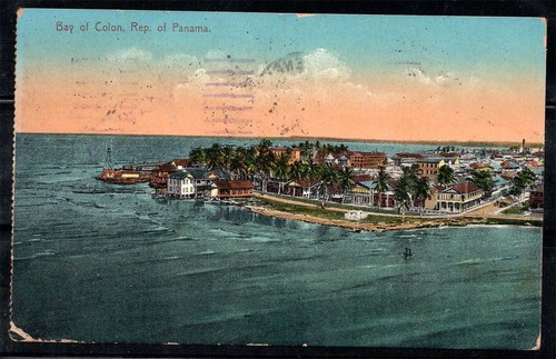 Panama 1915 carte postale - panama, 60%