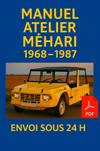Manuel atelier citroen - citroen, méhari