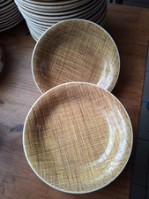 6 ASSIETTES CREUSES FAIENCE