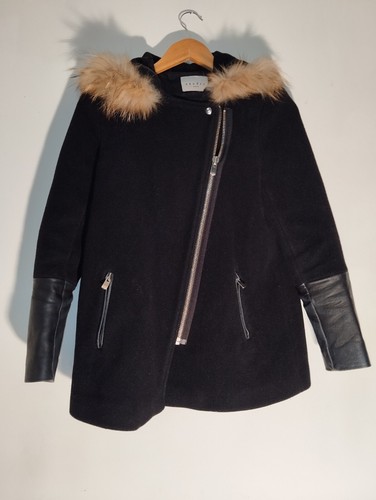 Manteau sandro noir - noir, en