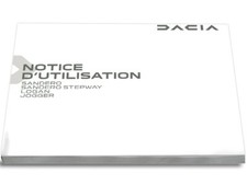 Carnet d'entretien français Dacia Sandero Logan Jogger