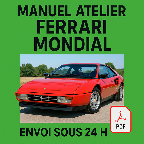 Manuel atelier ferrari mondial - atelier,