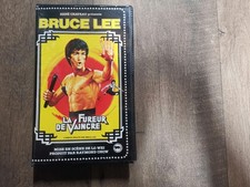 Bruce Lee - Rare K7 VHS La fureur de vaincre -  Edition 1981 René Château - TBE