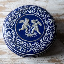 Boîte publicitaire à biscuit