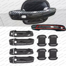 Car Door Handle Cover Trim Carbon Fiber Styling For Audi A3 A4 A6 Q3 Q2 Q5