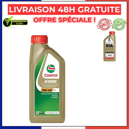 Castrol edge huile - castrol, 5w-40