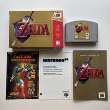 The Legend of Zelda Ocarina of Time N64 Nintendo 64 CIB Complete in Box TESTED