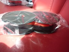 Erika, Ruban machine à écrire NEUF noir et rouge, existe en tout noir