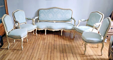 SALON BANQUETTE 2 FAUTEUILS 2