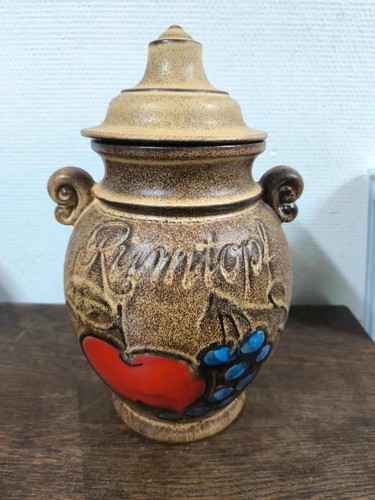 Pot rumtopf west germany - pot,