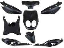 Kit 8 carénages noir mat MBK