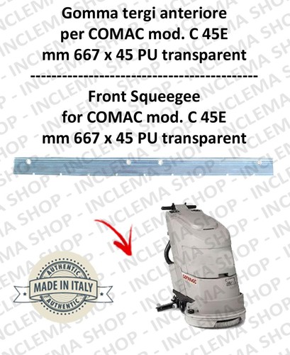 Bavette avant pour autolaveuse - pour,