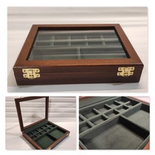 Coffret Présentoir en Bois Et