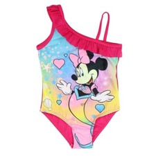 Maillot de bain fille  Minnie. Couleur fuchsia. C