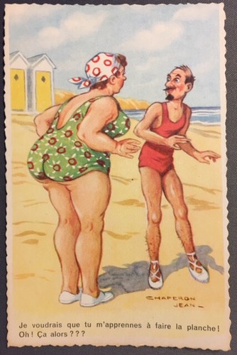 Carte postale humoristique - carte,