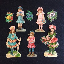 Anciens Chromos Lot de 8