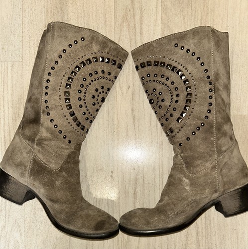 Bottes santiag daim - bottes,