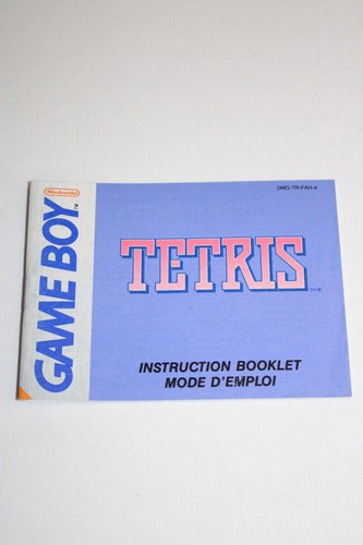 Notice game boy tetris - notice,