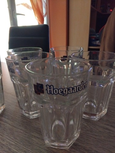 Verres bières hoegaarden - 6, à