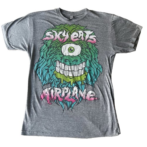 Sky eats airplane band shirt - sky, t