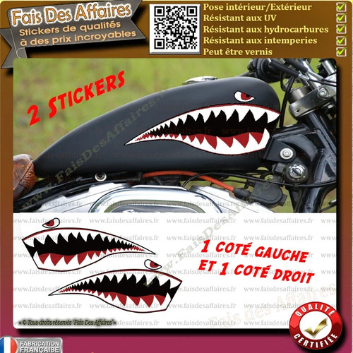 Sticker autocollant dent - sticker,