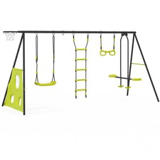 Balançoire 4 agrès portique