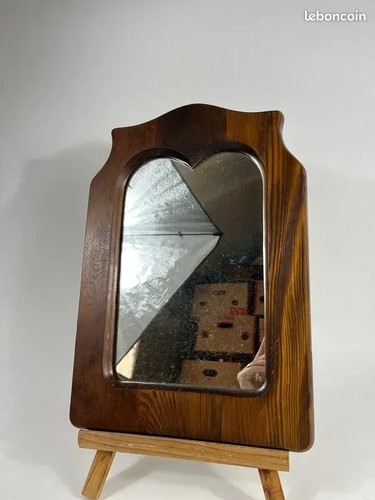 Miroir vintage bois - vintage, en