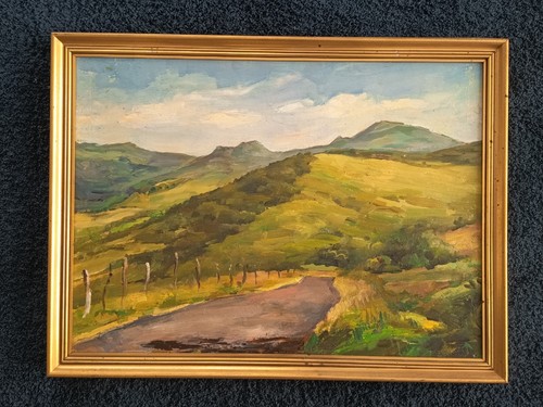 3ème huile sur toile - ,
