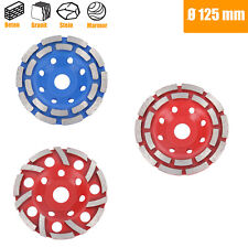 Diamant Coupe Roue Double Rangée / Turbo Disque Abrasif Béton Ø 125mm