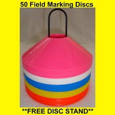 50 FIELD MARKING DISCS SOCCER