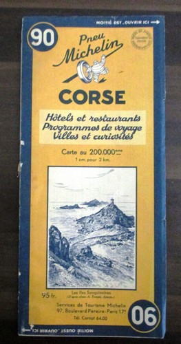 Ancienne carte routière