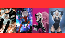 BLACK CAT #1, COVER SELECT, [1:25][1:50] [1:100] [1:200]