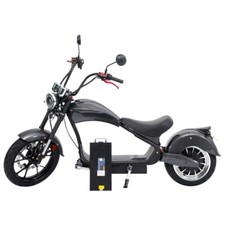 Scooter électrique noir - scooter,