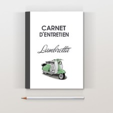 Carnet d'entretien Lambretta