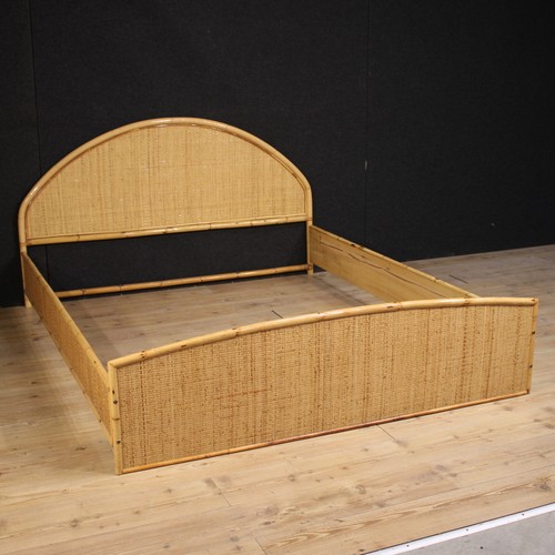 Lit double italien meuble - , en