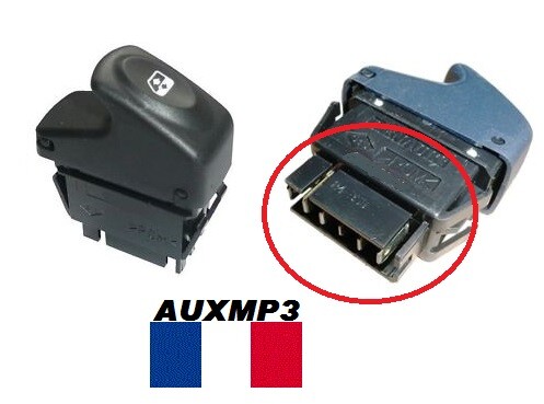 Bouton leve vitre kangoo - bouton,