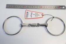 NEUF : Mors Cheval 2 grands anneaux anatomic Inox - FEELING 600910115 en 115mm