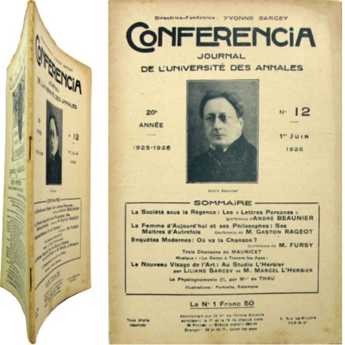 Conferencia 1926 marcel - 1926,