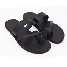 Sandales Tongs Hommes en Cuir