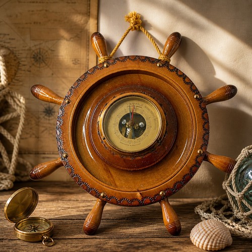 Baromètre nautique style - baromètre,