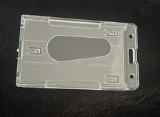 Porte Badge Vertical Rigide