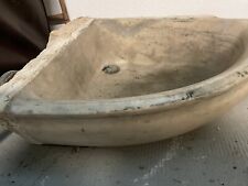 Évier d Angle Marbre Blanc XVII-XVIIIeme Architecture Maison Chateau